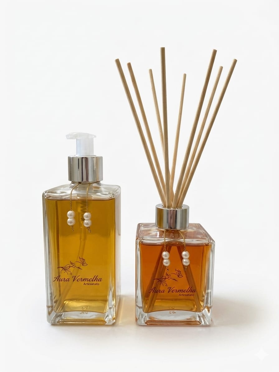 Kit lavabo Sabonete Calêndula 250ml/Difusor 250ml